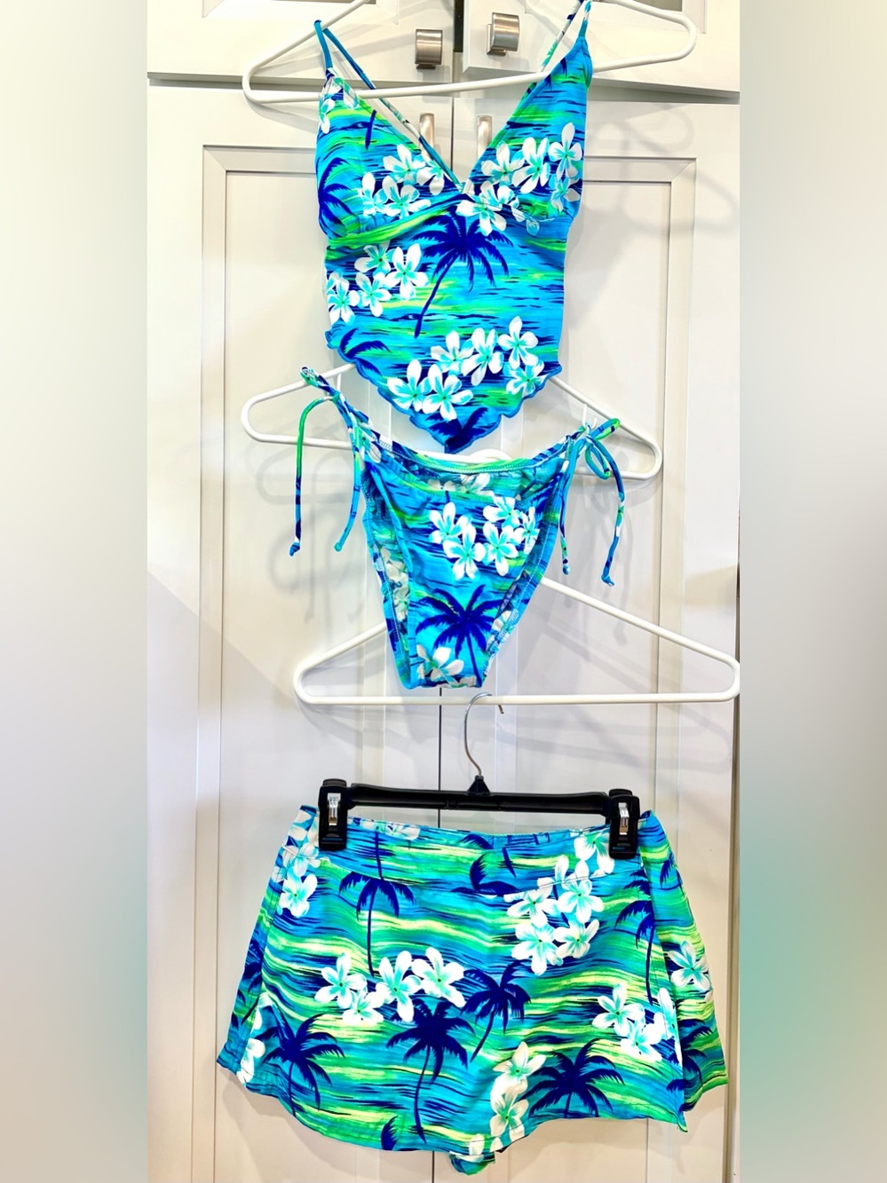 LIKE NEW! Bikini & Skort Set